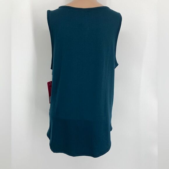 NWT Yogalicious Women’s Top Size M Tucson Teal Color - Picture 2 of 7